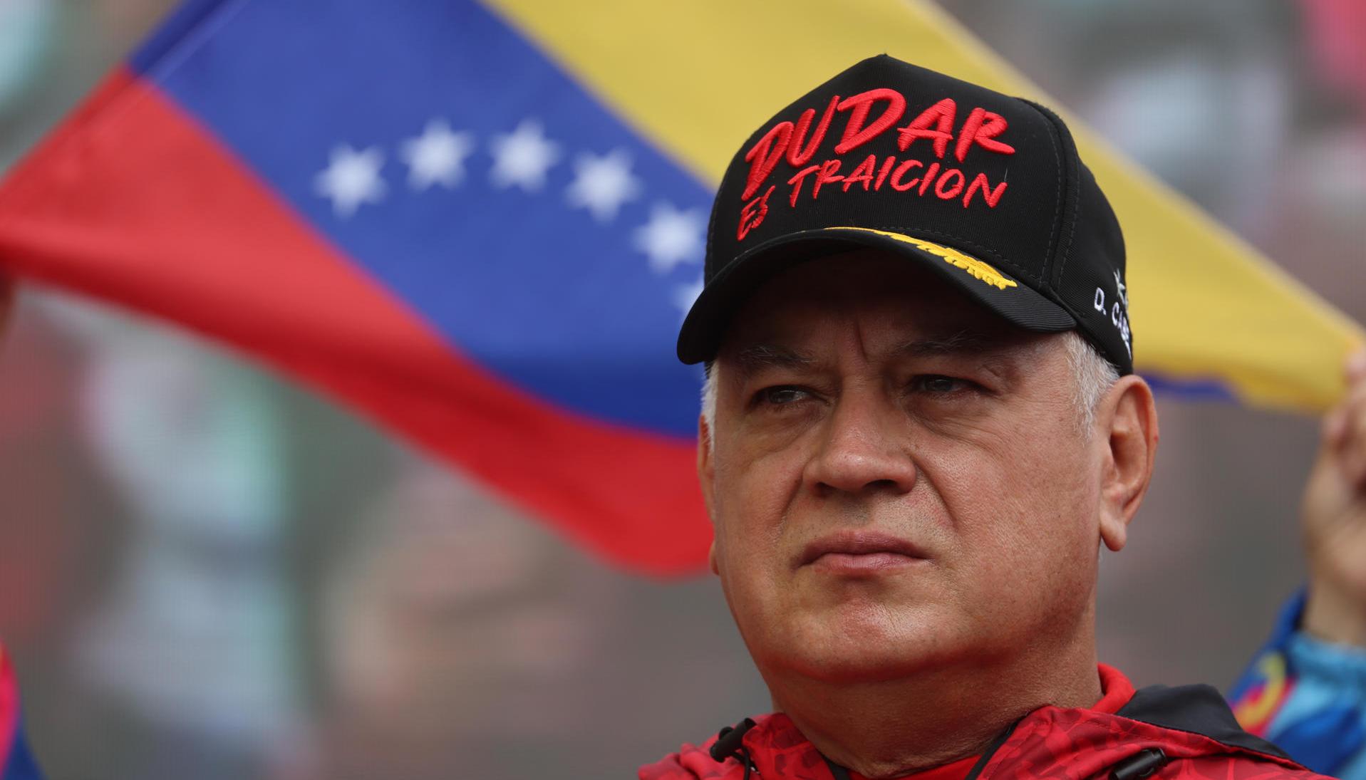 El ministro de Interior de Venezuela, Diosdado Cabello.