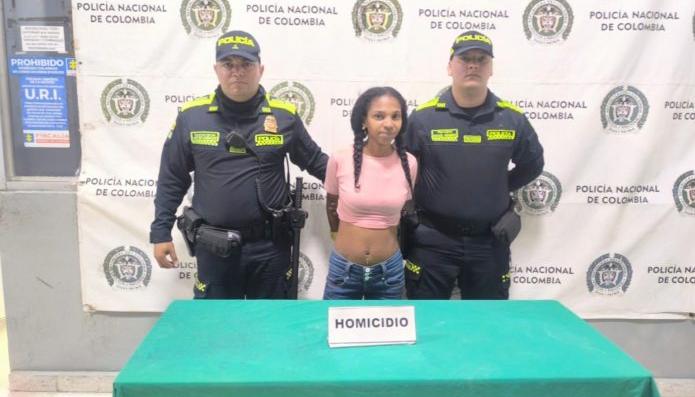 Yuverlis Loana Venera Iriarte fue capturada el día de los hechos por la Policía. 