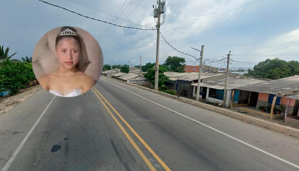 Luzmery Álvarez murió tras ser embestida por un bus en la Troncal del Caribe. 