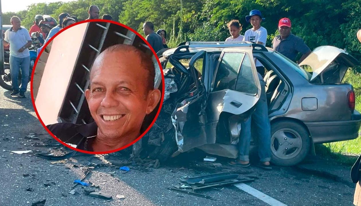 Jorge Eliécer Molina conducía este vehículo cuando ocurrió el accidente. 