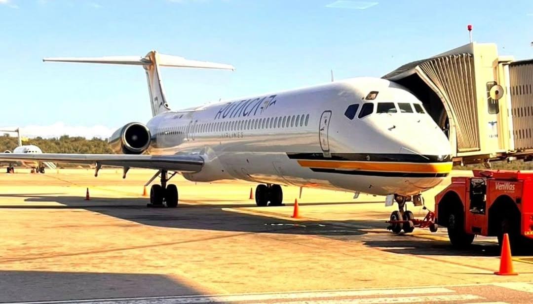 El Aeropuerto Internacional de Maiquetía Simón Bolívar.