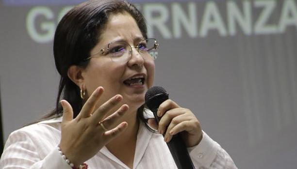 Alcira Sandoval, alcaldesa de Soledad. 