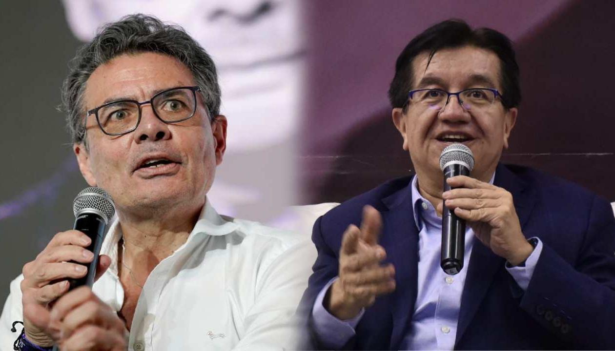 Alejandro Gaviria y Fernando Ruiz.