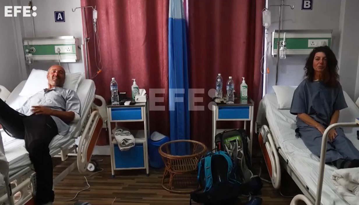 Alpinistas rescatados