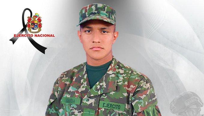 Soldado Andrés Miguel García Montes.