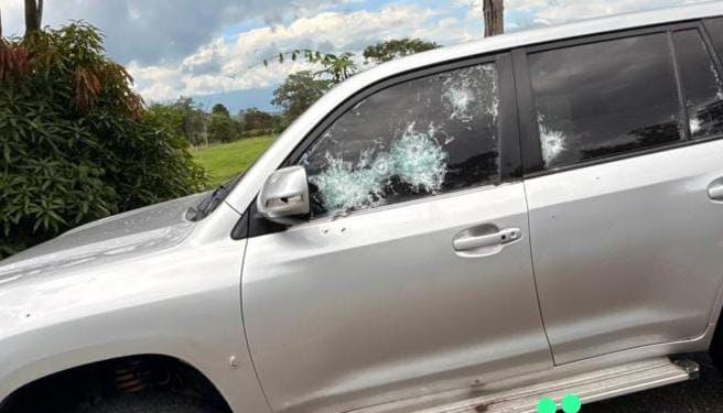 La camioneta del Gobernador.