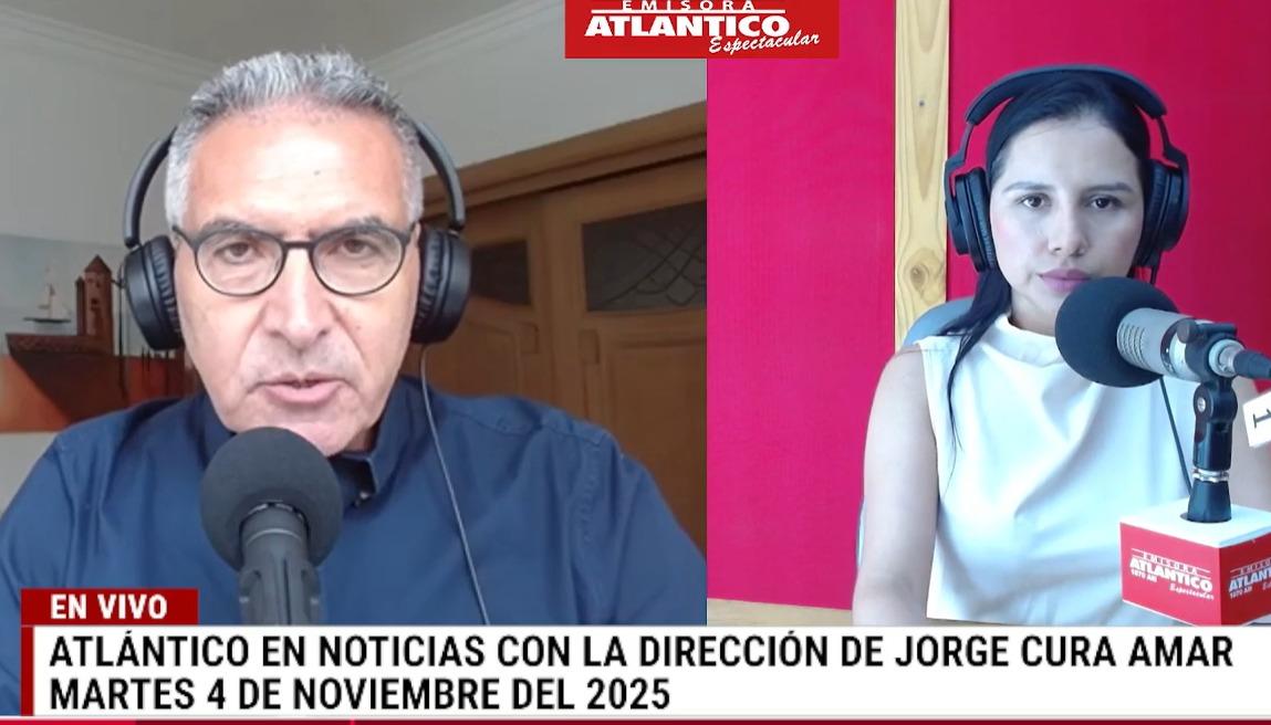 Transmisión de Atlántico en Noticias.