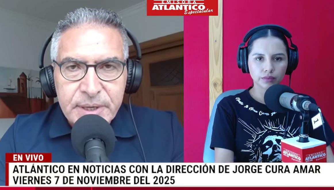 Transmisión de Atlántico en Noticias.