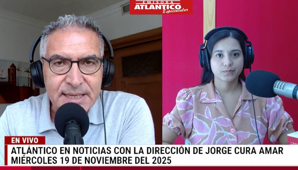 Transmisión de Atlántico en Noticias.