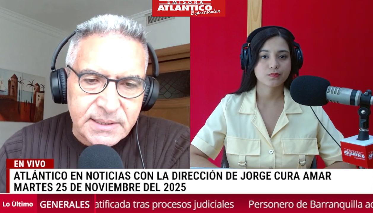 Transmisión de Atlántico en Noticias.