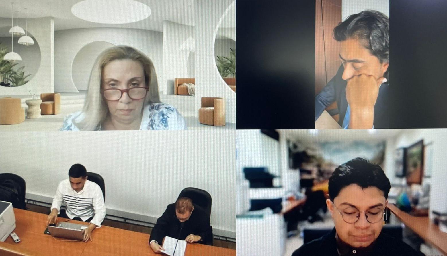 Audiencia contra Nicolás Petro. 