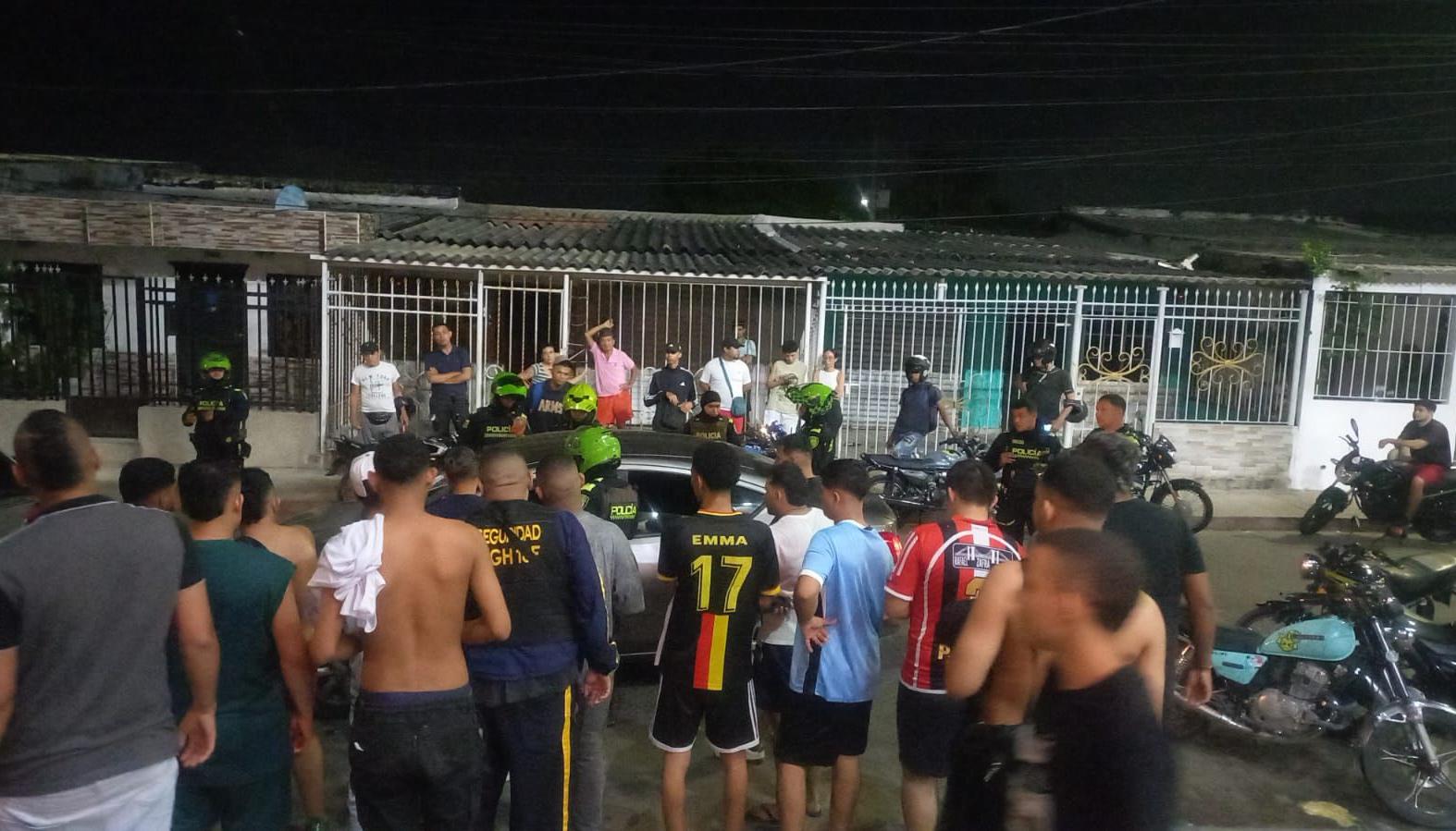 Lugar donde sucedió el crimen.