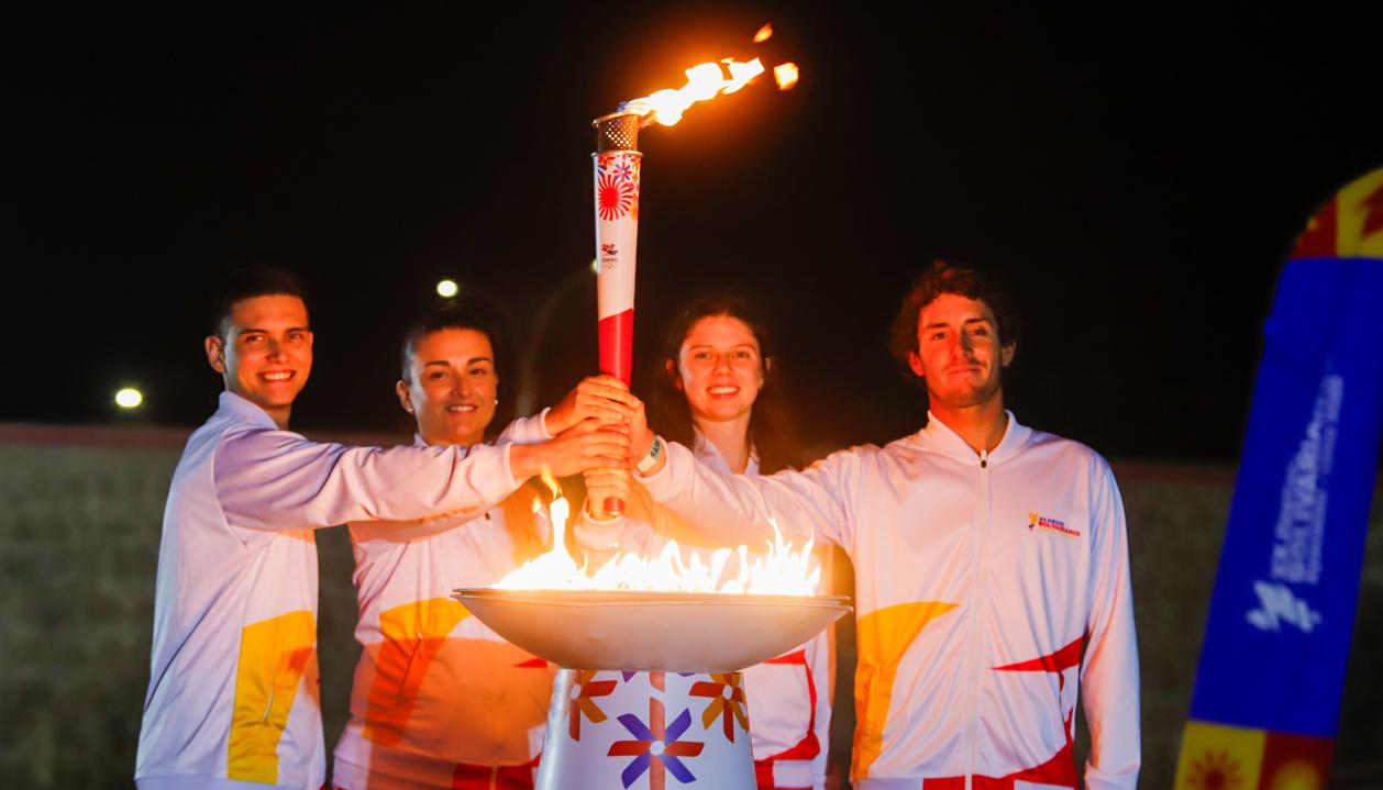 Inauguración de los XX Juegos Bolivarianos, en Lima.