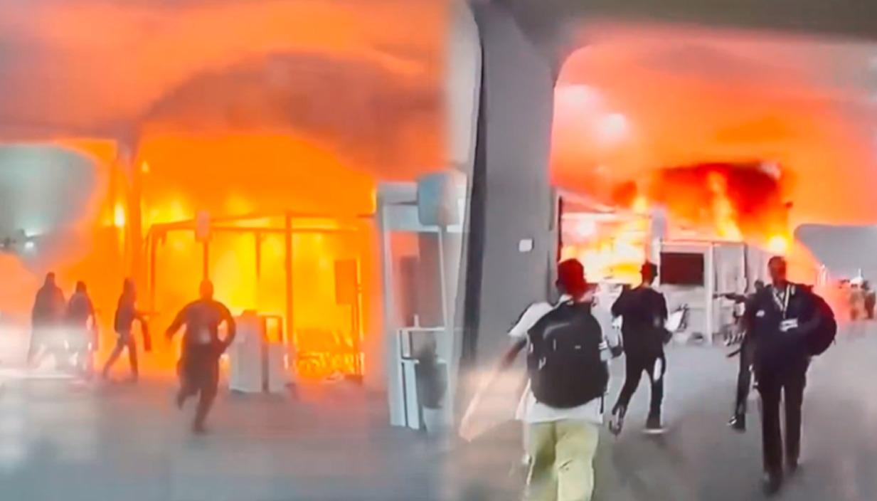 Incendio en la COP30.