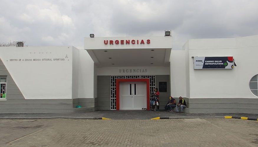 Camino Santa María, a donde fue llevada la víctima y se confirmó su muerte. 