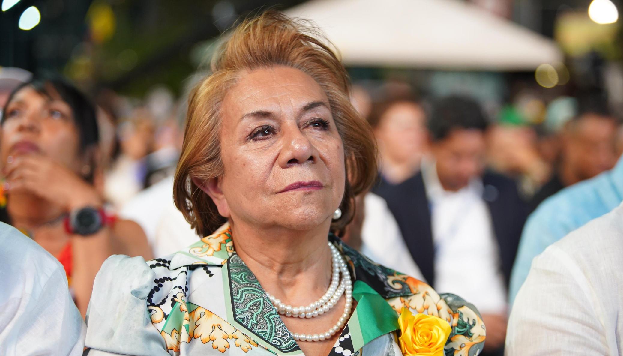 La canciller Rosa Villavicencio.