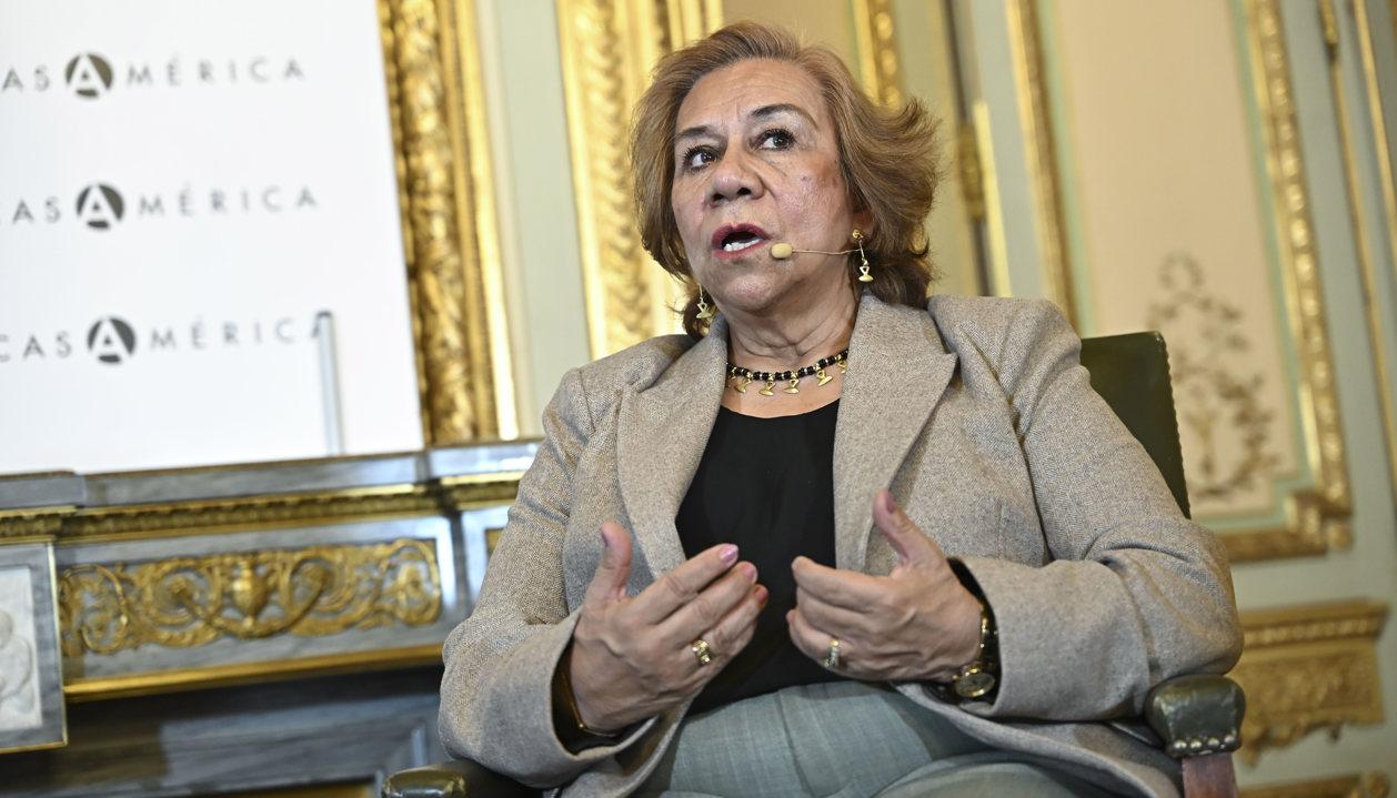 La canciller colombiana, Rosa Villavicencio.