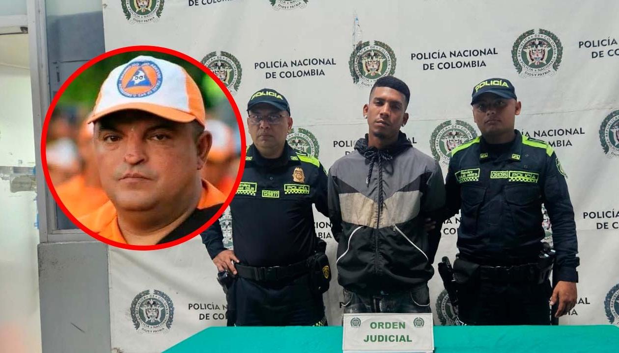 Víctima Jesús María Hernández Romero - Capturado Omar David Jiménez Ossa.