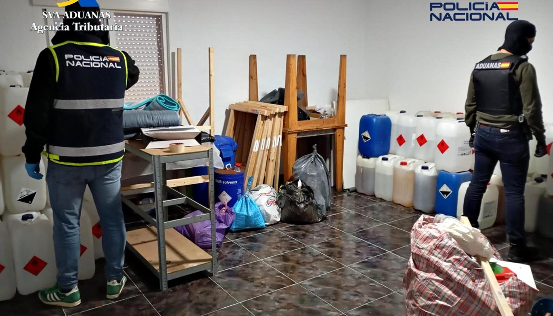 Desmantelan red España 