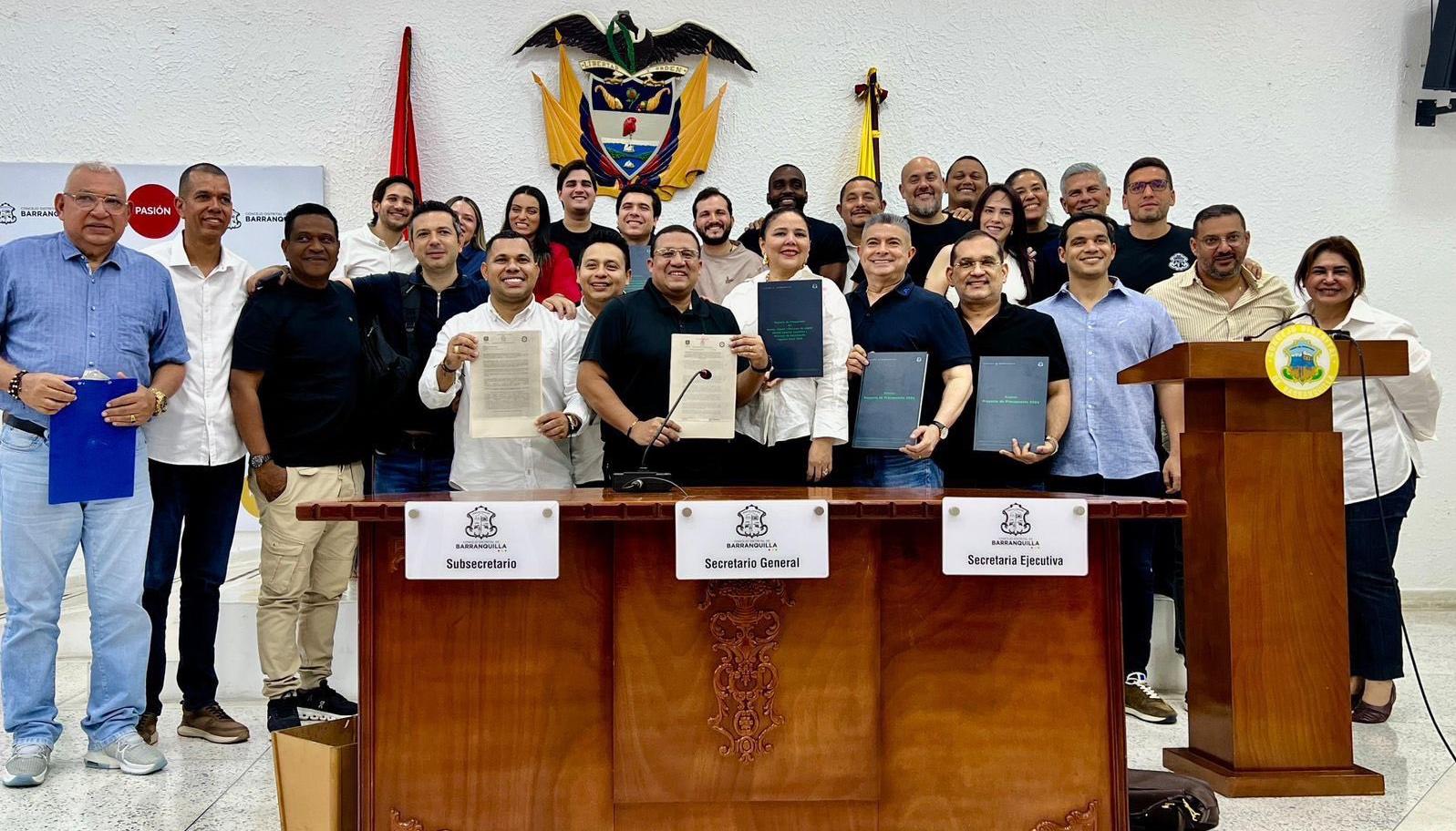 Concejales de Barranquilla.