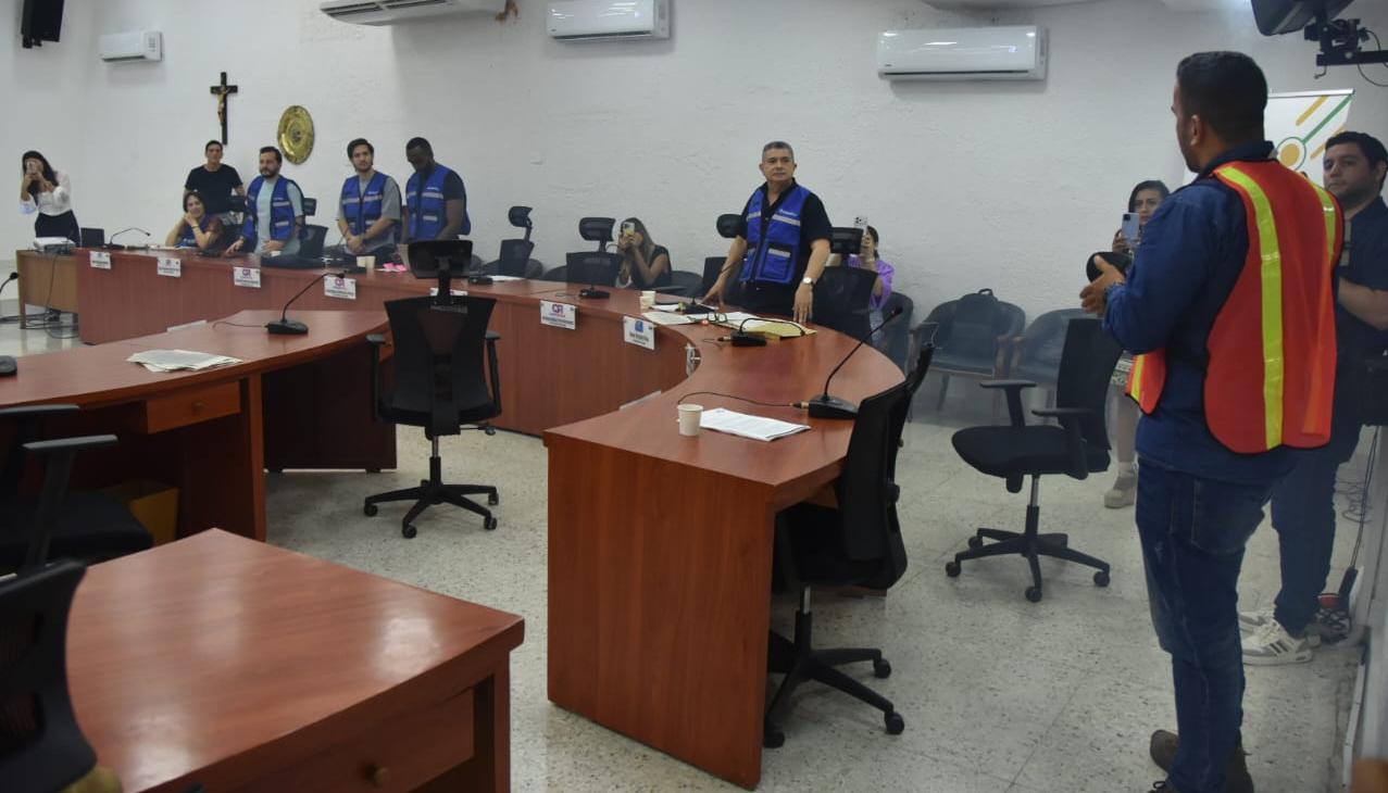 Sesión del Concejo de Barranquilla.