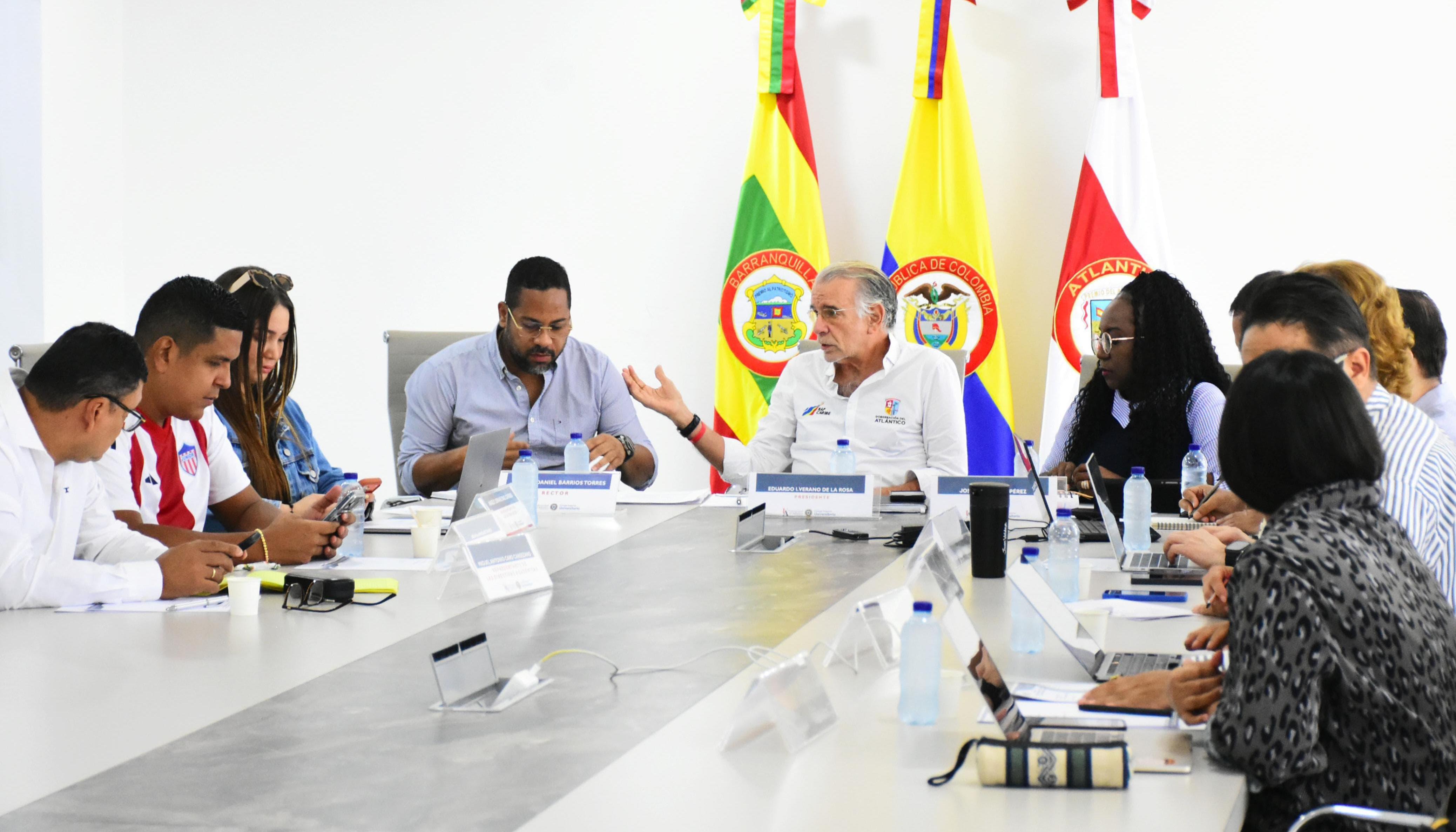 Sesión extraordinaria del Consejo Superior de Uniatlántico. 