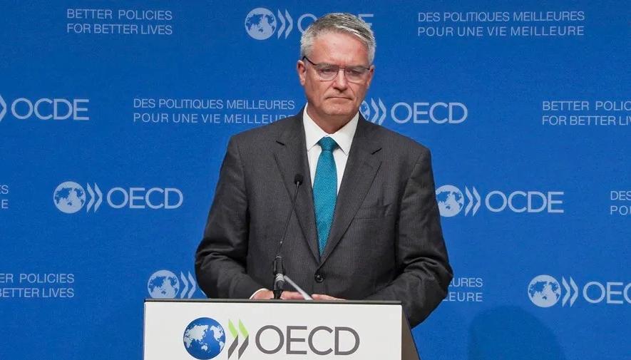 El secretario general de la OCDE, Matthias Cormann.