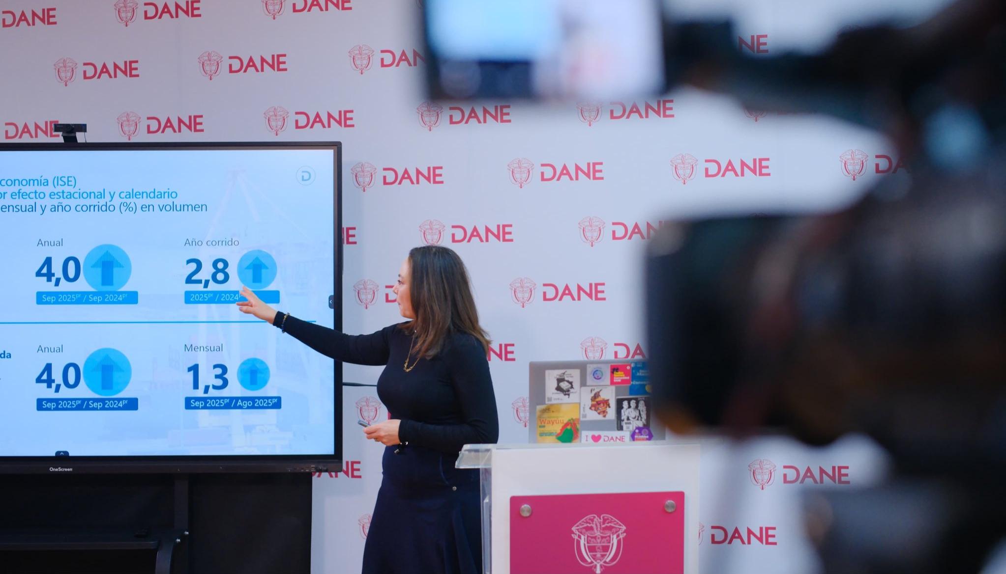 La directora del Dane, Piedad Urdinola.