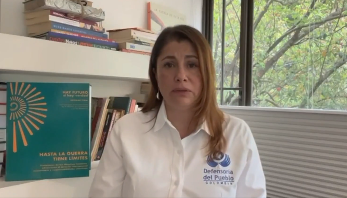 Iris Marín Ortiz, defensora del Pueblo. 