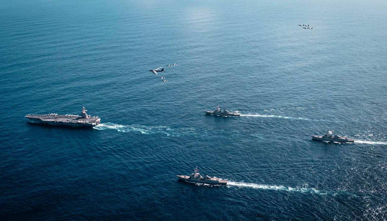 Despliegue estadounidense.