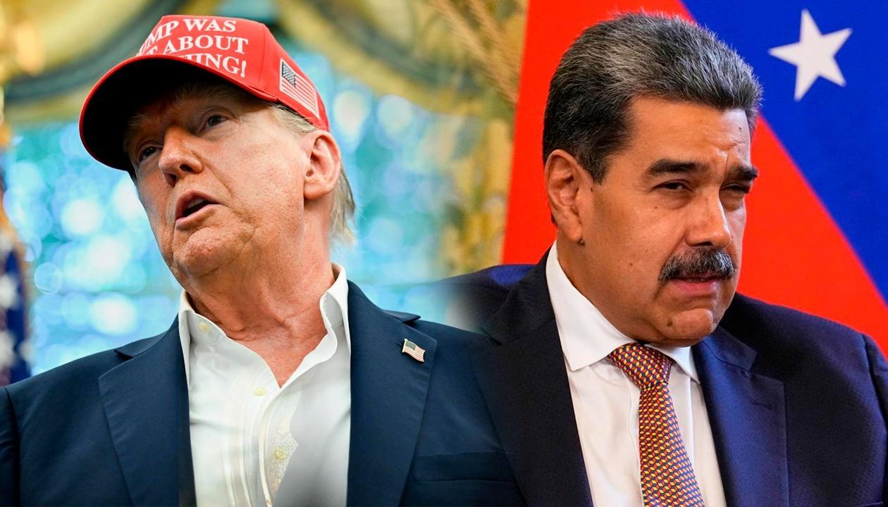 Donald Trump y Nicolás Maduro. 