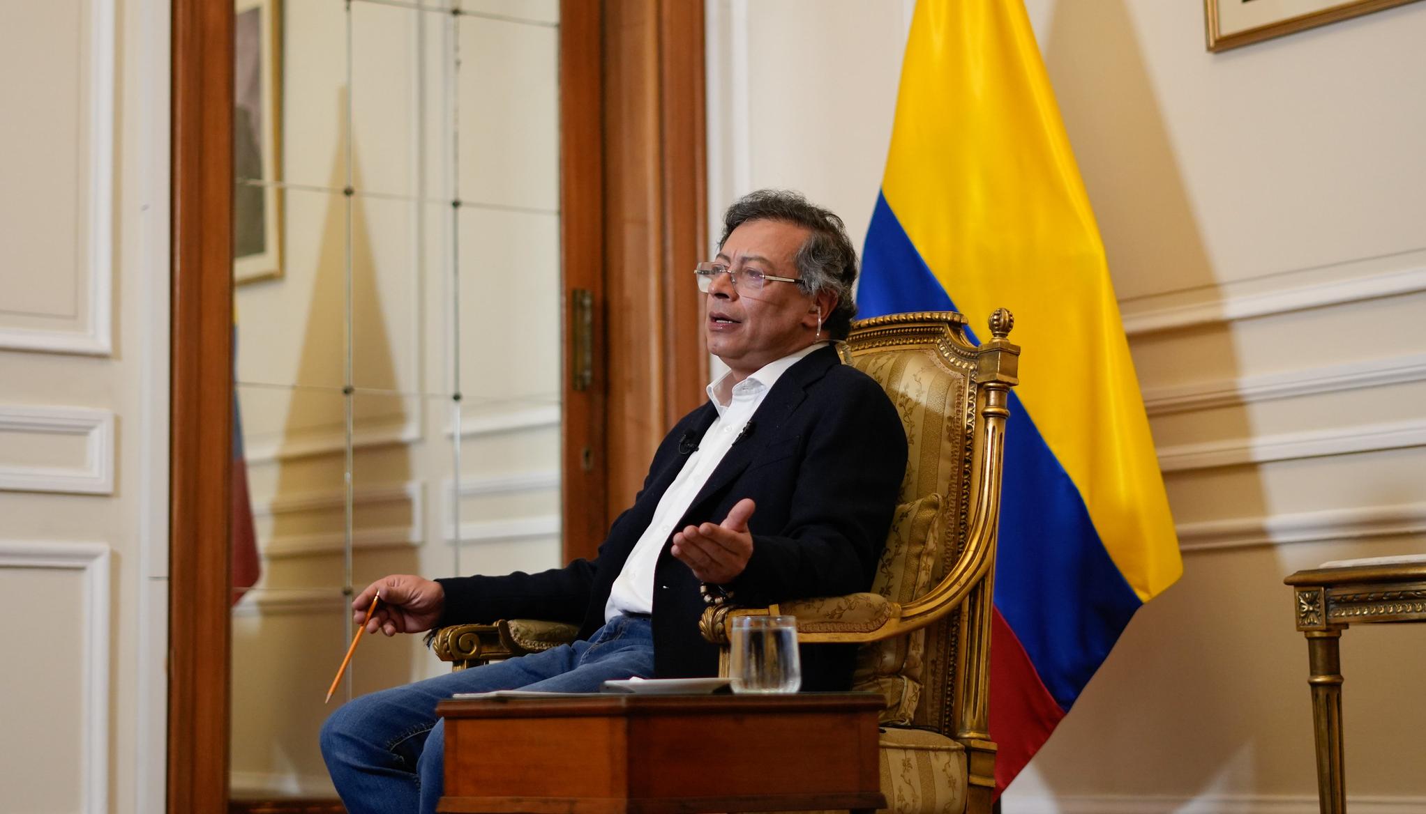 El Presidente Gustavo Petro.