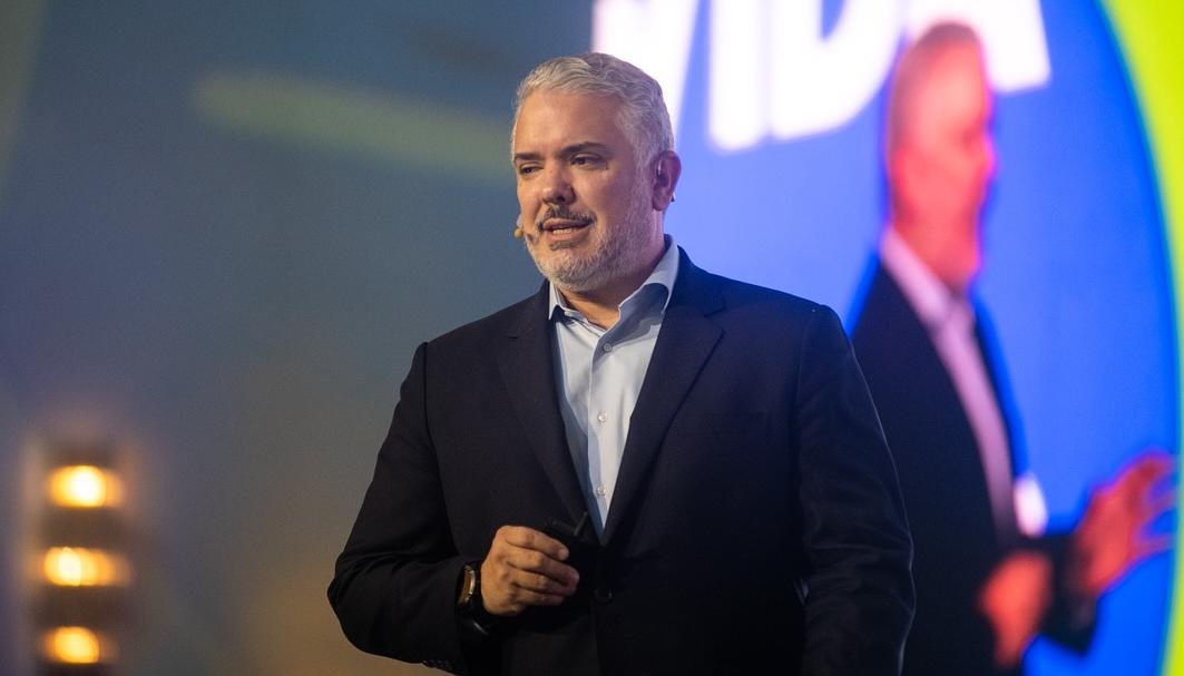 El expresidente Iván Duque.