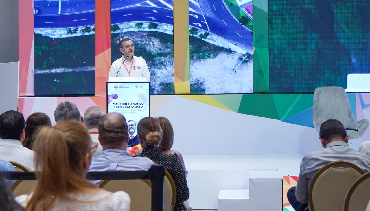 El magistrado Mauricio Rodríguez Tamayo, presidente de la Comisión Nacional de Disciplina Judicial.