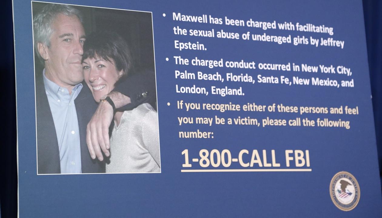 Jeffrey Epstein y Ghislaine Maxwell.