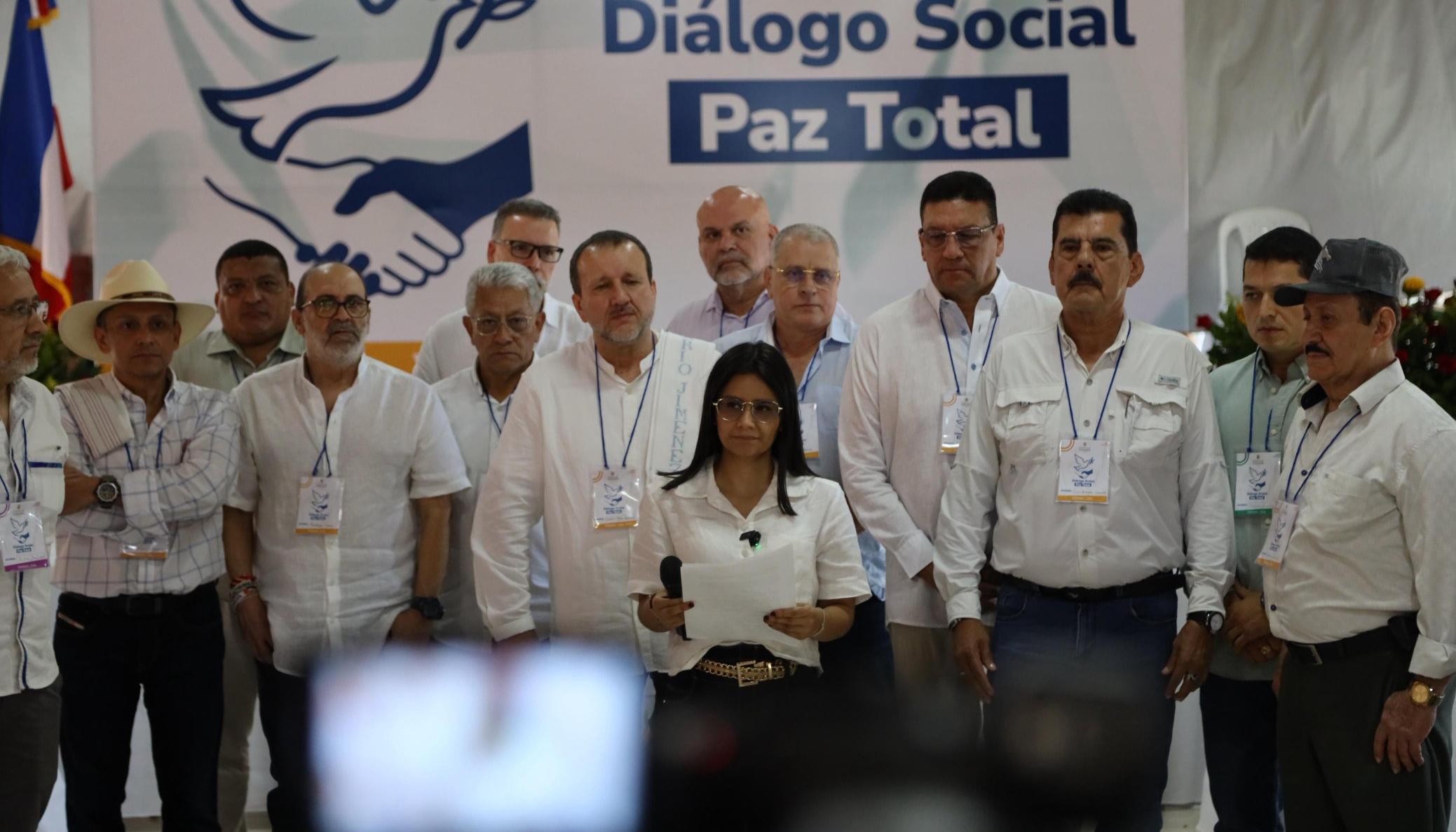 Varios de los exjefes paramilitares.