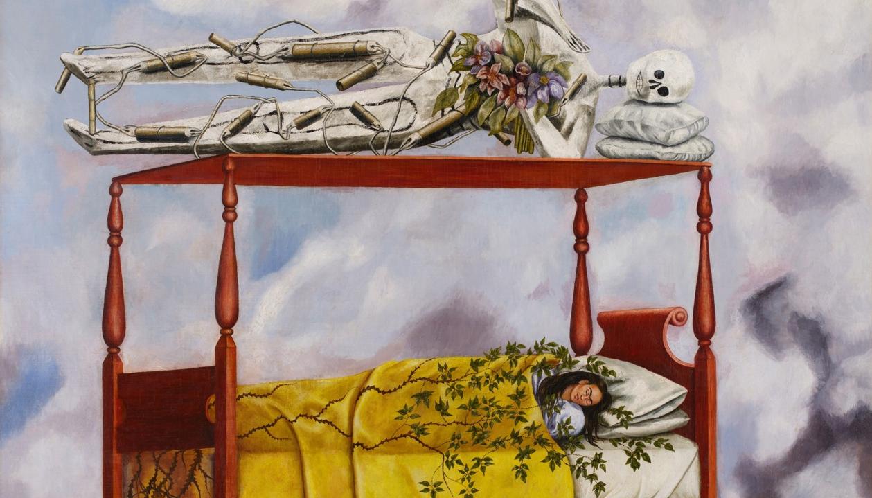 El autorretrato surrealista 'El Sueño (La cama)'.