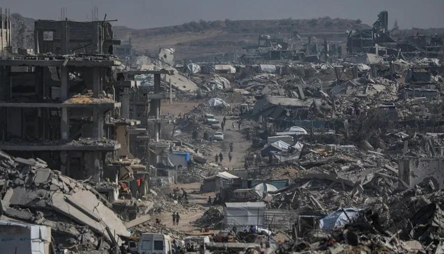 Desastres en Gaza por los ataques de Israel.