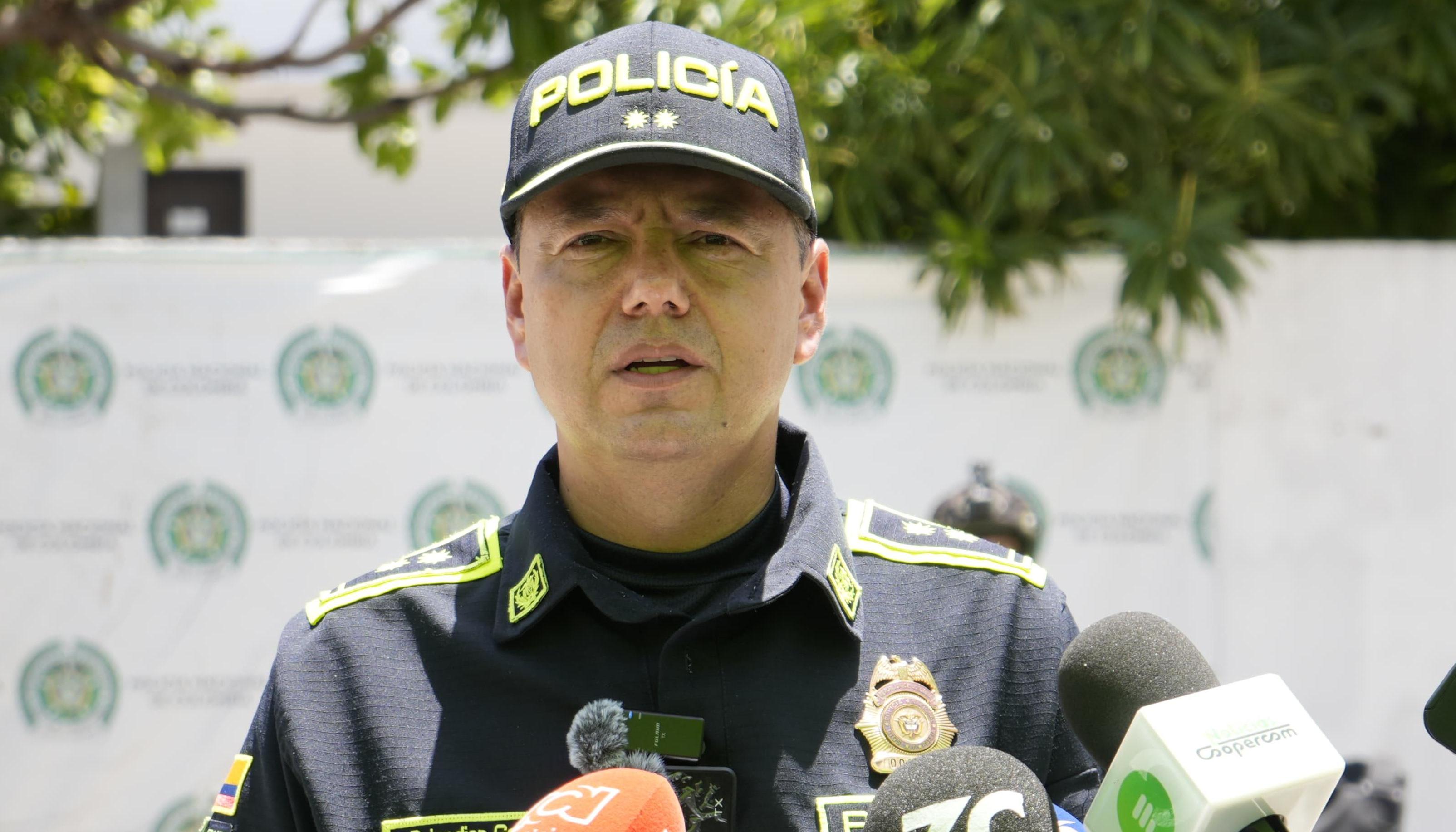 El brigadier general Edwin Urrego.