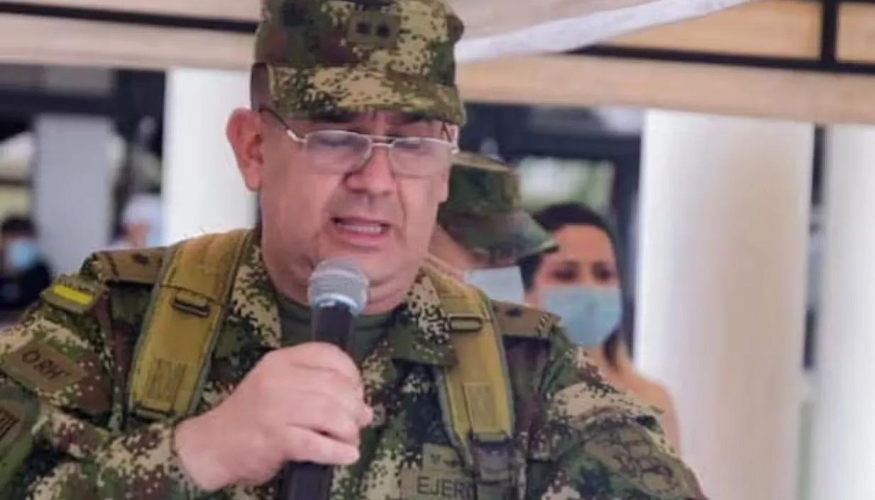 El general Juan Miguel Huertas Herrera.