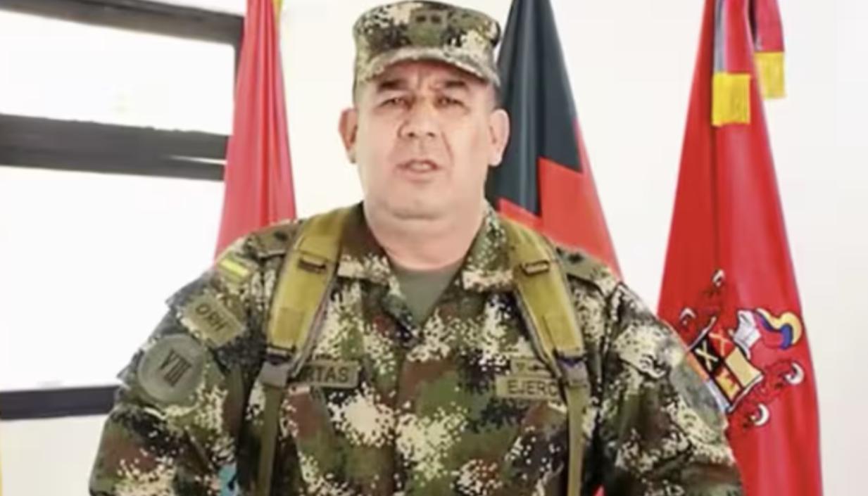 Brigadier general del Ejército, Juan Miguel Huertas Herrera. 