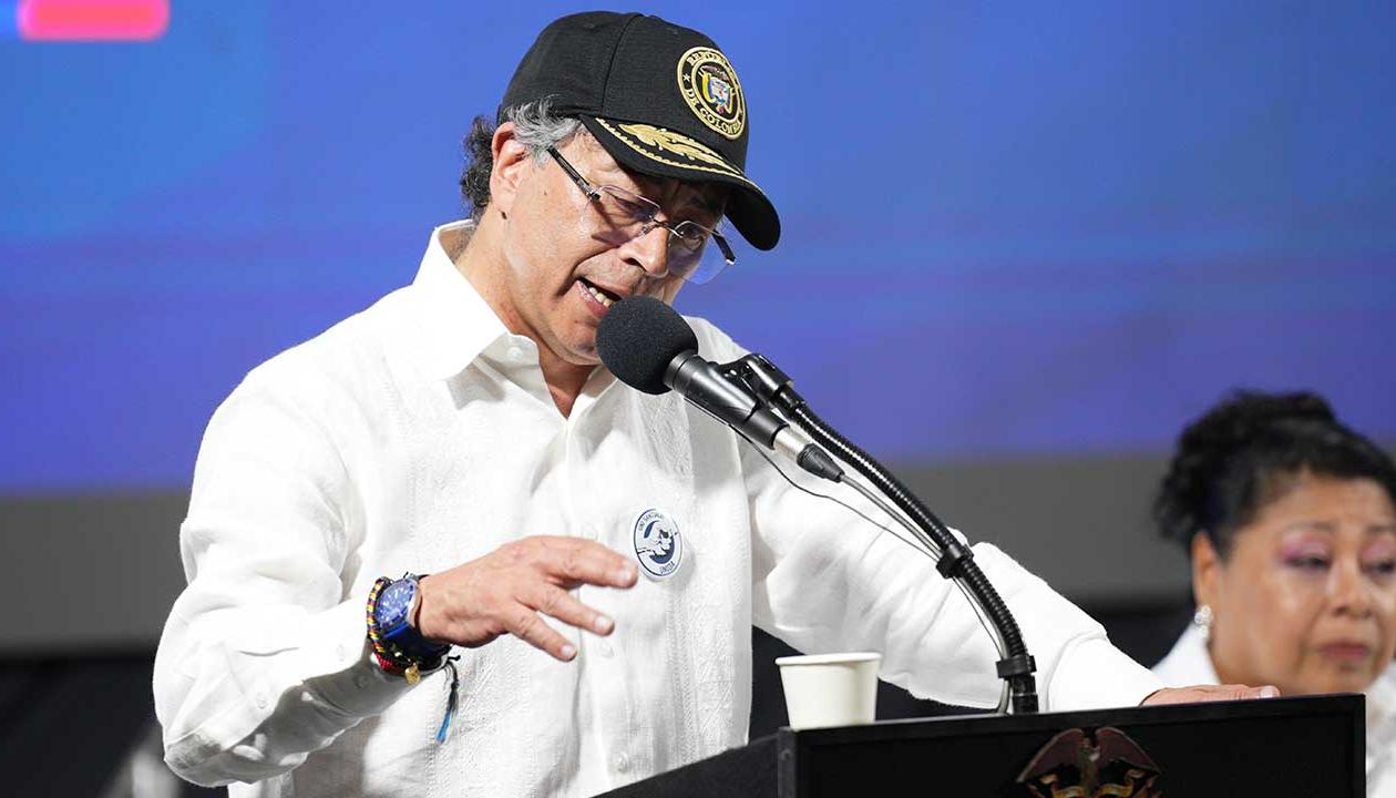 Gustavo Petro, Presidente de Colombia. 