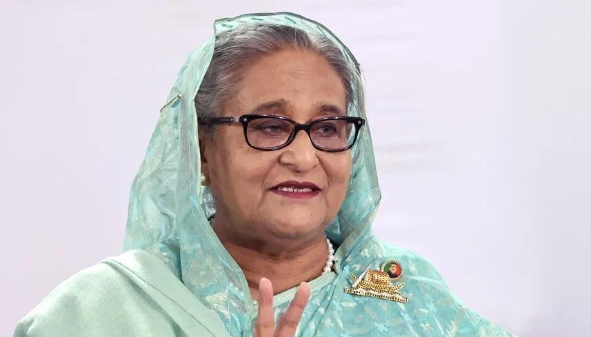 La ex primera ministra Sheikh Hasina.