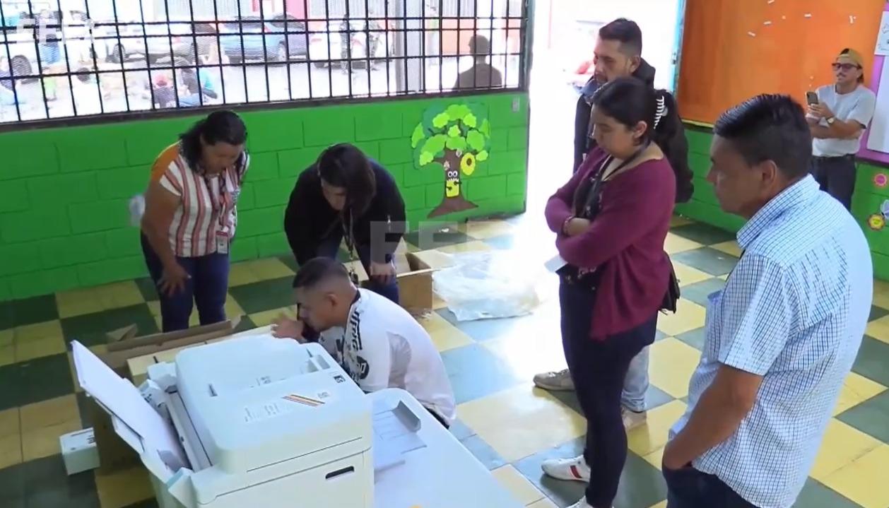 Proceso electoral en Honduras.