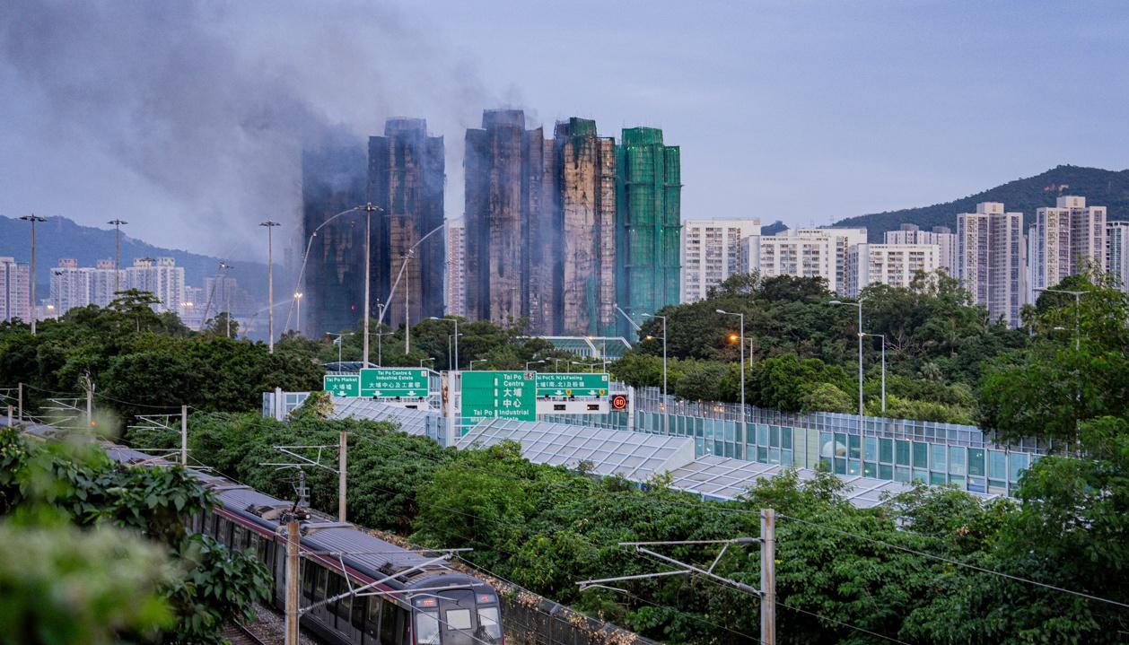 Los edificios afectados.