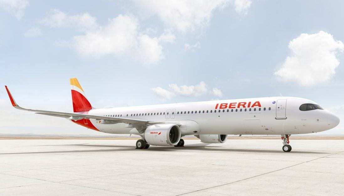 Aerolínea Iberia.