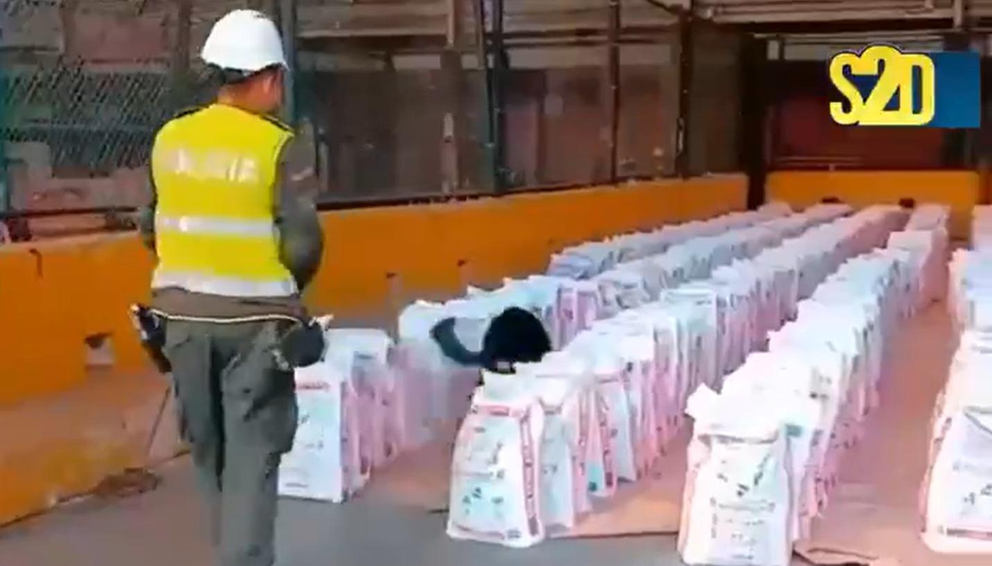 Incautación de droga.