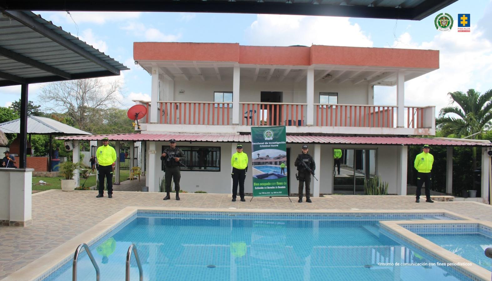 Uno de los inmuebles.