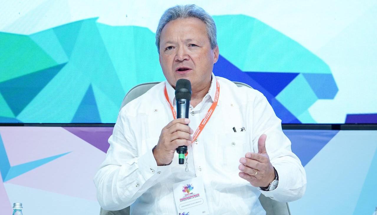 Magistrado Jorge Enrique Vallejo, presidente del Consejo Superior de la Judicatura.