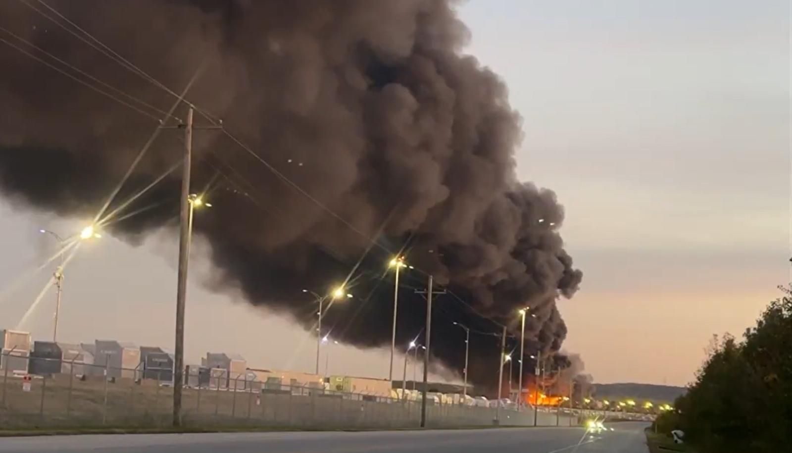 Lugar del accidente.